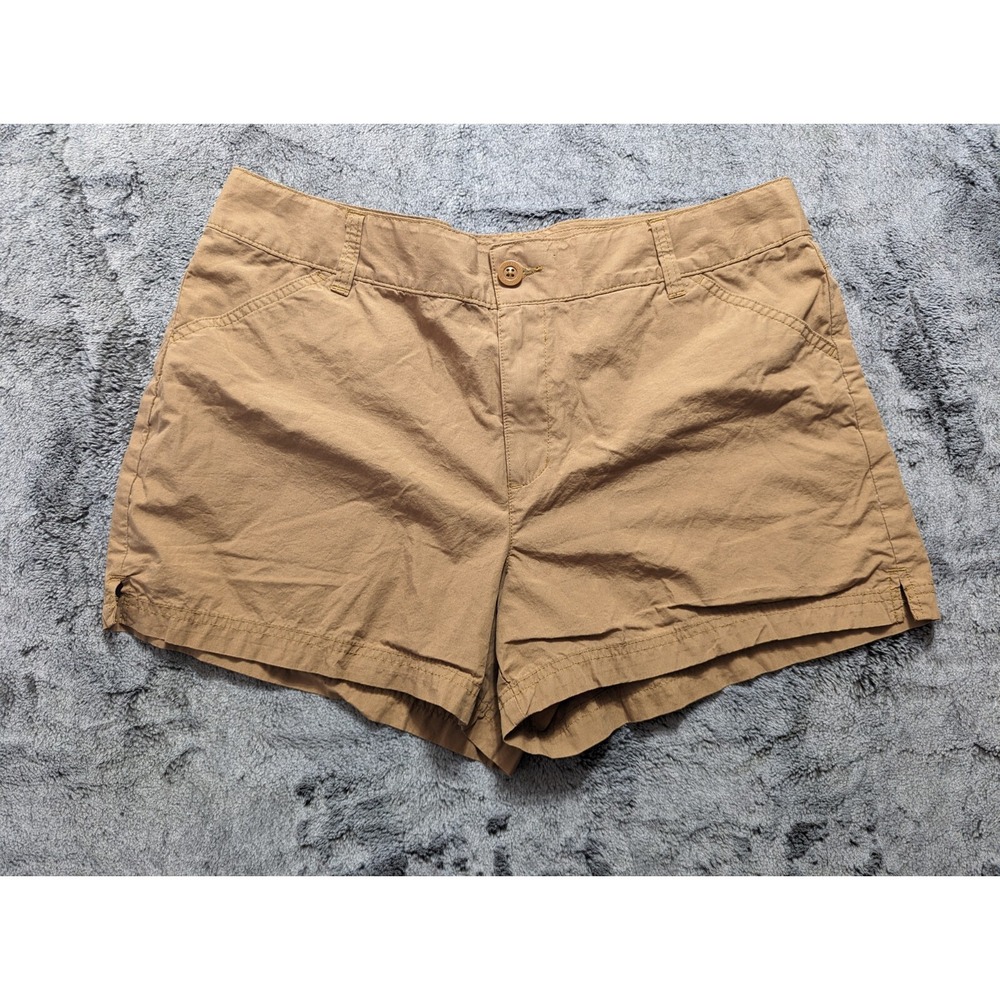 Columbia Chino Shorts Women's Size 16 Brown